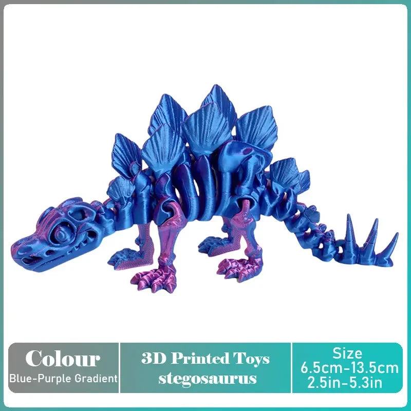 3D Printed Tyrannosaurus Rex Model | Movable Realistic Desktop Decoration