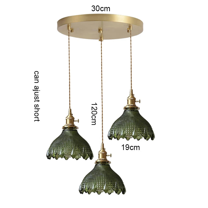 Stylish Glass Pendant Light for Dining Room & Restaurant Décor
