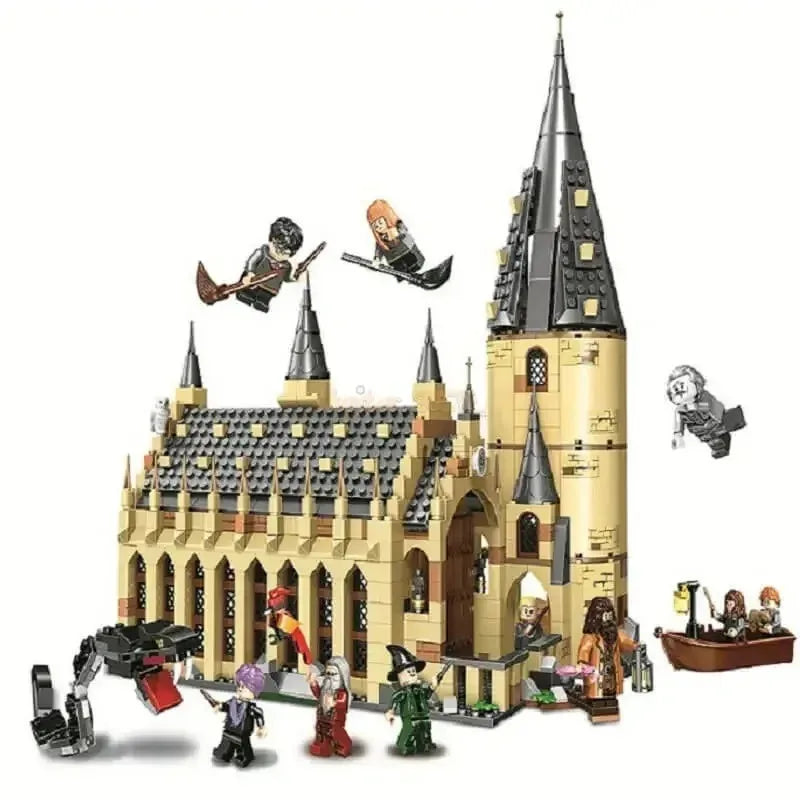 Magic School Great Hall Castle Building Blocks Set - Creative Fun Awaits!