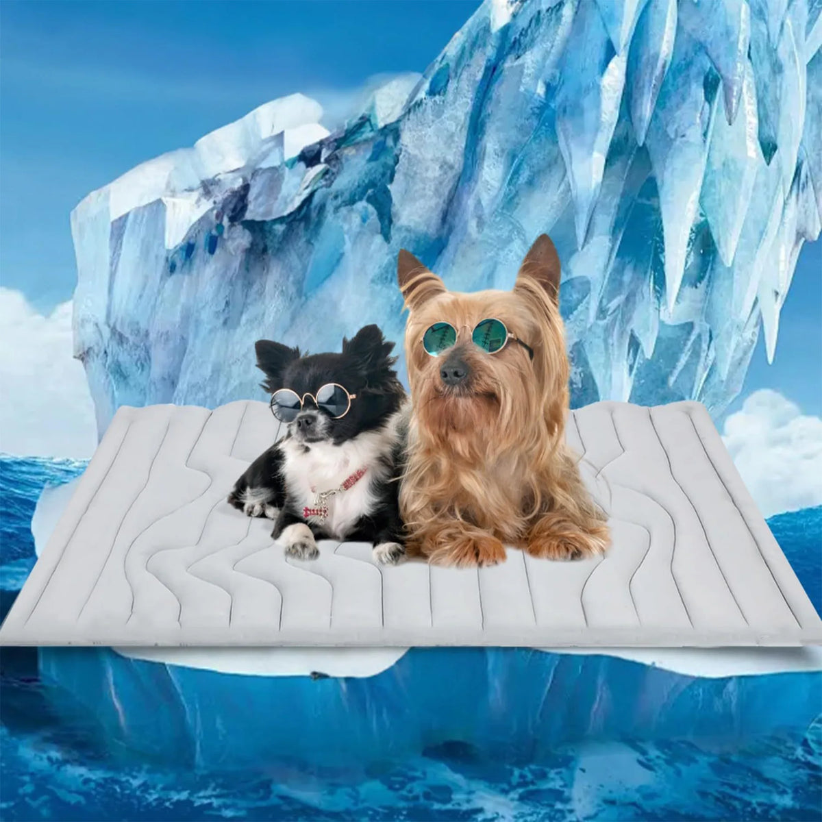 Dog Cooling Mat - Extra Large Summer Bed for Pets - Durable Ice Pad