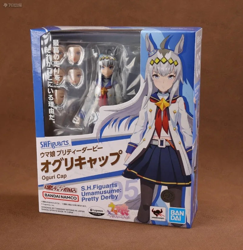 Bandai SHF Umamusume Oguri Cap Kitasan Black Silence Suzuka Figure