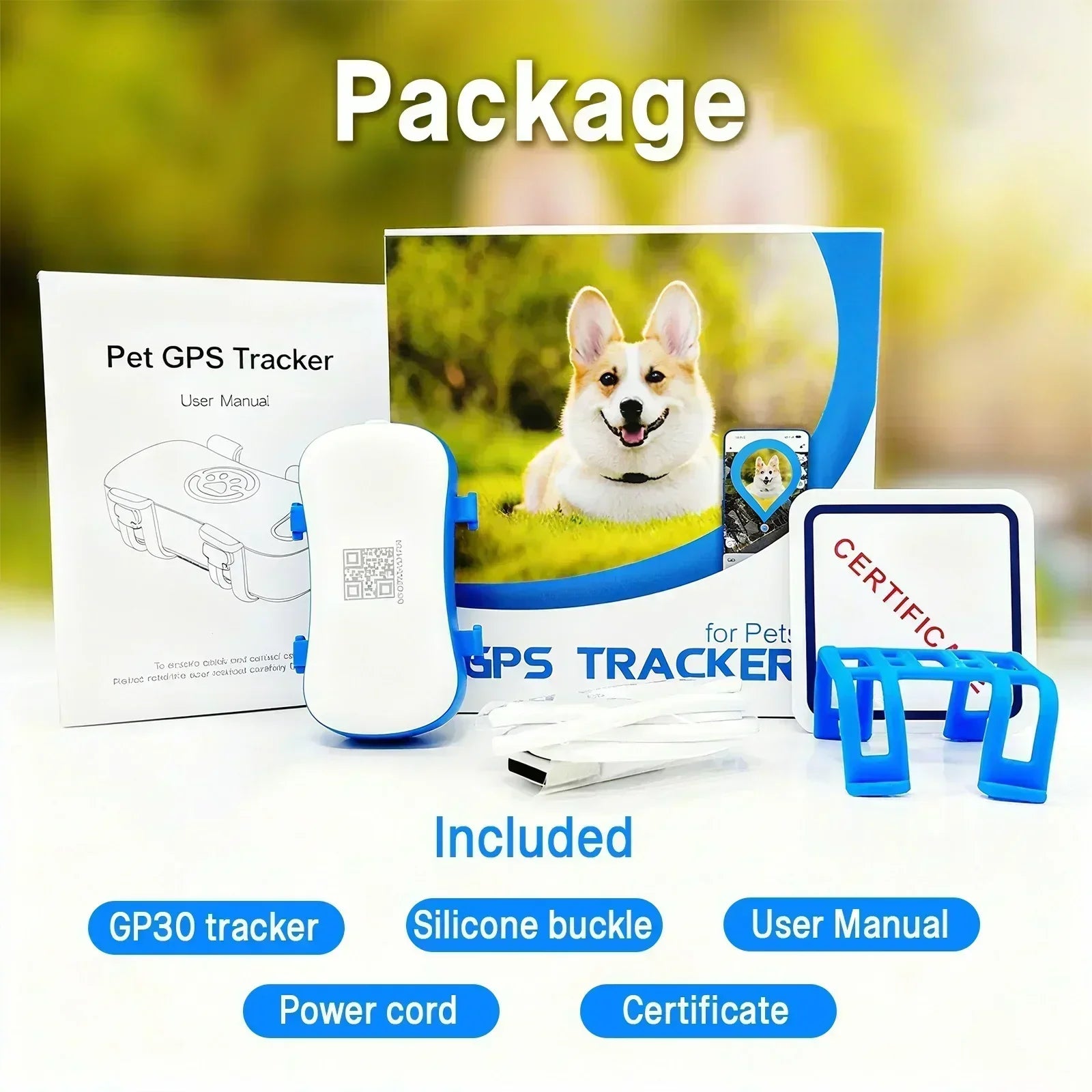 4G GPS Pet Tracker for Dogs & Cats - Real-Time Location & Waterproof