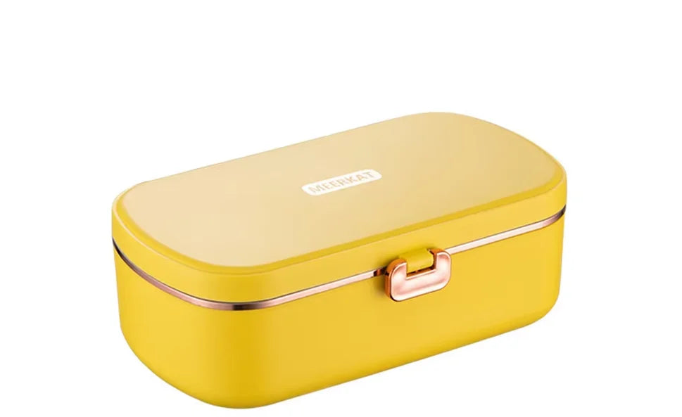 Portable Electric Food Warmer Lunch Box - 900ml Stainless Steel