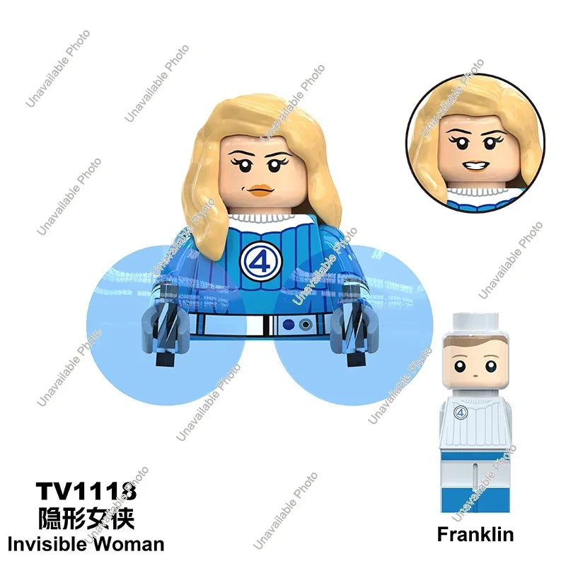 Hot Toys Mini Building Blocks Superhero Figures - Fun for All Ages