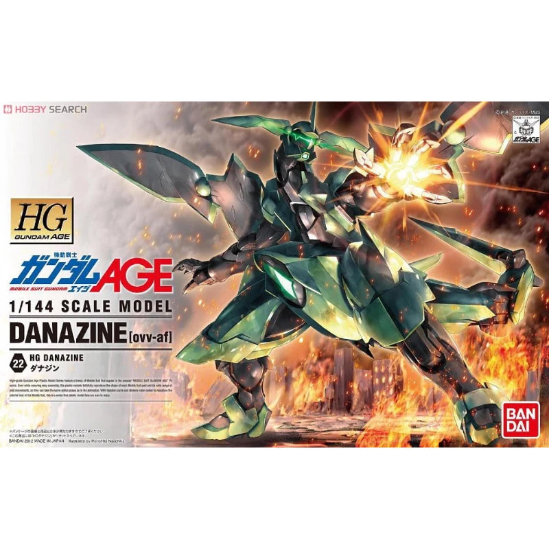 Bandai HG 1/144 AGE Danazine OVV-AF Action Figure - Anime Model