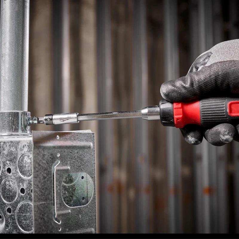 Milwaukee 27-in-1 Ratchet Screwdriver - High Torque Multi-Bit Tool
