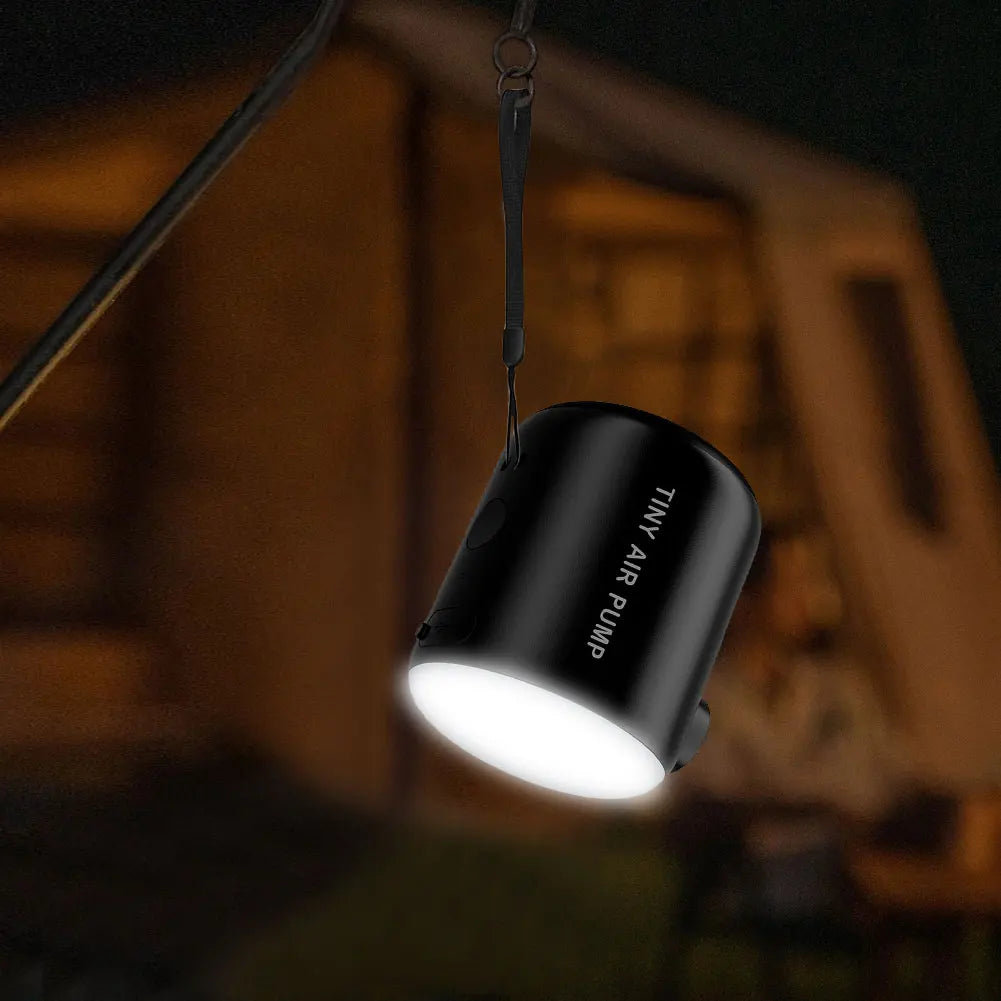 4000Pa Portable Wireless Air Pump - Rechargeable Inflator & Lantern