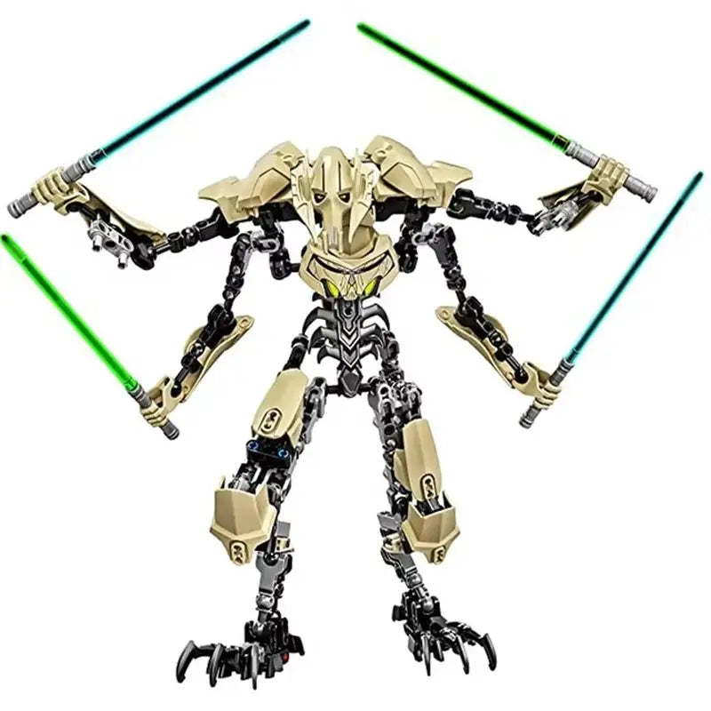 32cm Star Toy Anime Action Figure Robot with Lightsaber - Collectible Gift
