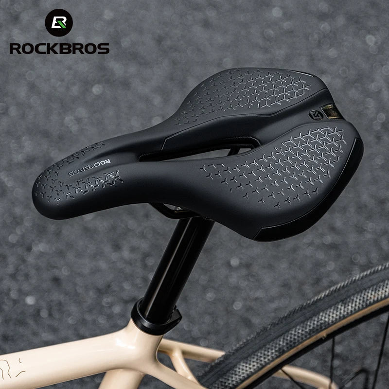 ROCKBROS Shockproof Breathable Bicycle Saddle for Ultimate Comfort