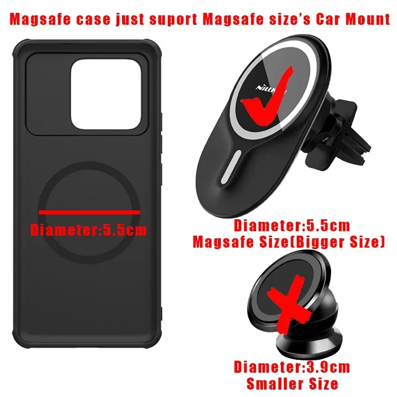 Nillkin Magnetic Case for Samsung Galaxy S24/S25/S26 Ultra - Durable Frosted Protection