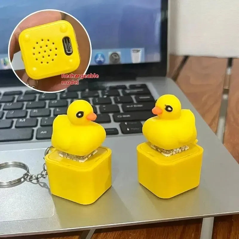 Frog Keychain with Sound & LED Lights - Fun Stress Relief Gadget