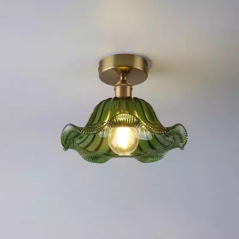 Stylish Glass Pendant Light - Modern Hanging Lamp for Dining & Kitchen
