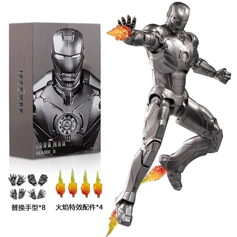 ZD Toys Iron Man Action Figures - 7" Fully Articulated Collectibles