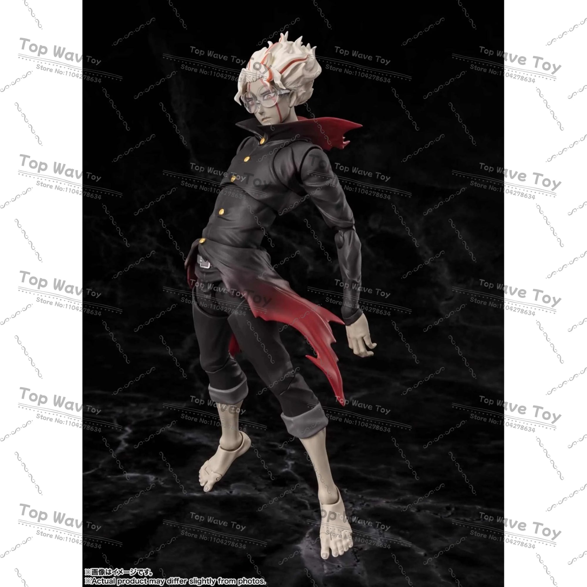 Bandai S.H.Figuarts Momo Okarun Transformed Action Figure - Anime Collectible