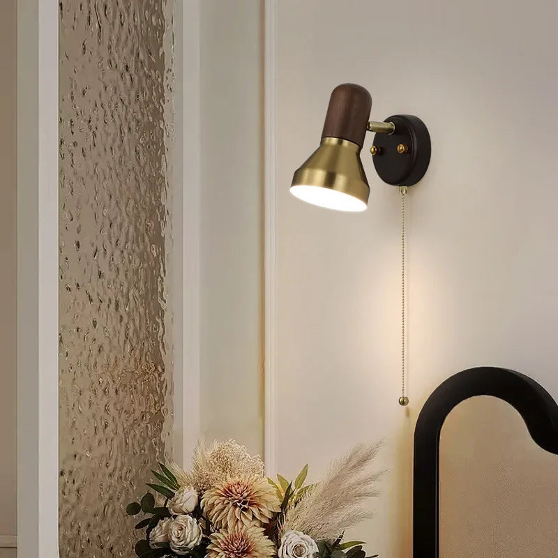 Stylish Retro LED Wall Lamp - Adjustable Reading Light