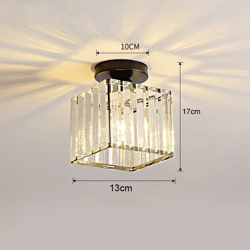 Luxury Crystal Chandelier - Modern LED Pendant Light for Dining Room