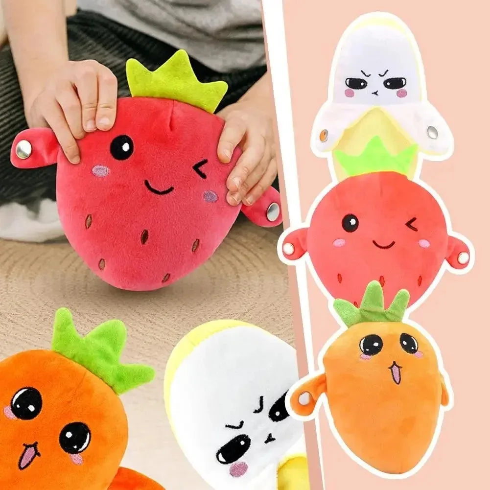 Interactive Musical Carrot Plush Toy for Parent-Child Fun