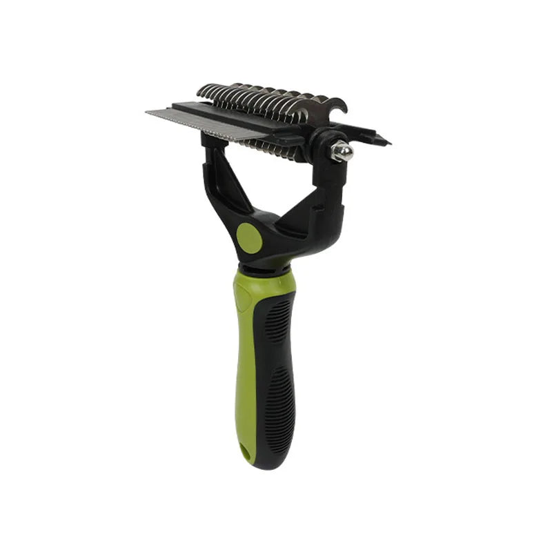 3-in-1 Pet Deshedding Brush & Fur Remover for Dogs and Cats