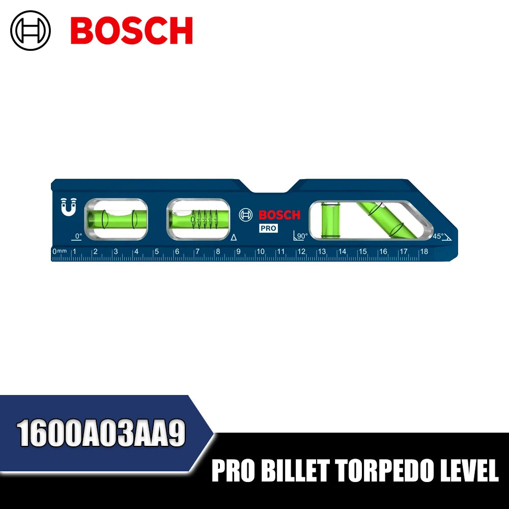 Bosch PRO Billet Torpedo Level - Durable & Accurate Measurement Tool