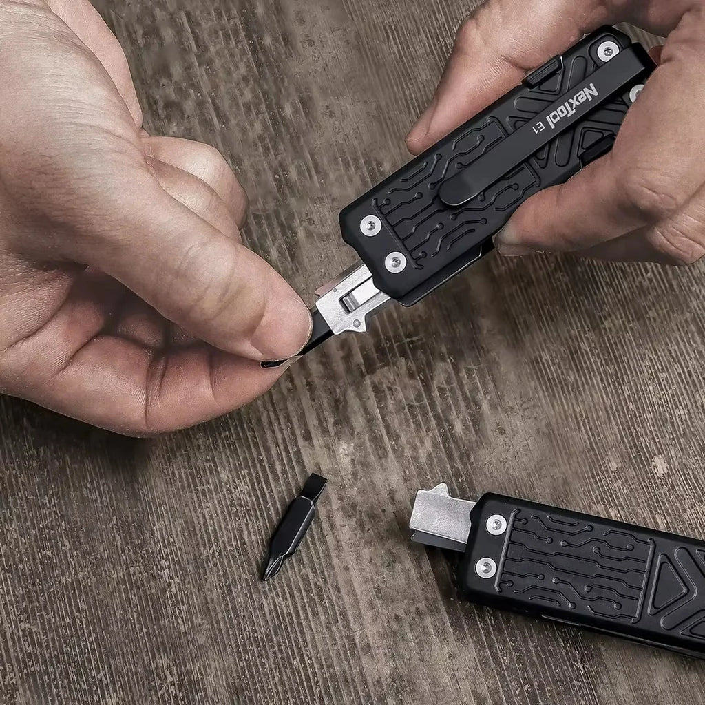 NexTool 10-in-1 Pocket Multitool – Versatile EDC Solution