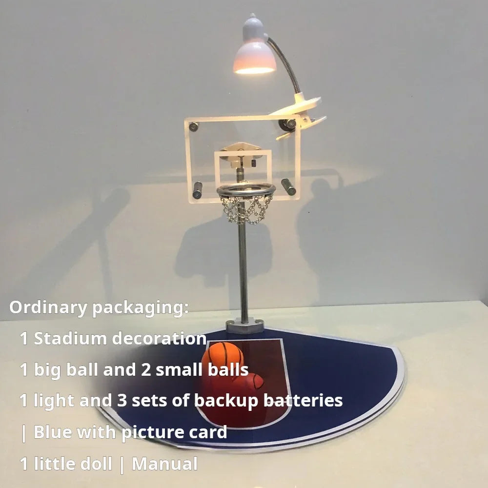 Mini Basketball Rack Nightlight Gift for Sports Enthusiasts