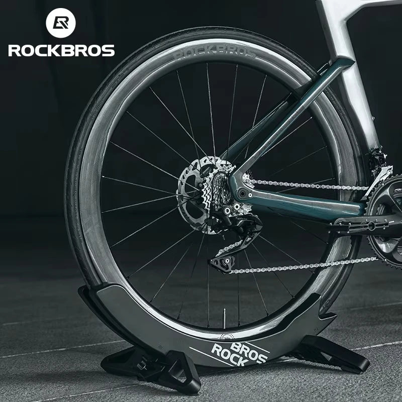 ROCKBROS Adjustable Indoor Bike Parking Rack for MTB & Road Bikes