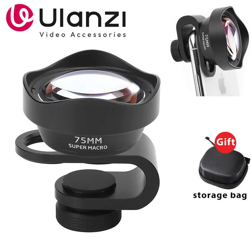 Ulanzi 75mm Macro Phone Lens - Capture Stunning Close-Ups