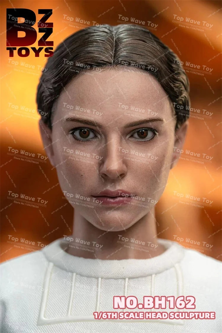 BZZ TOYS 1/6 Natalie Portman Head Sculpt for Action Figures