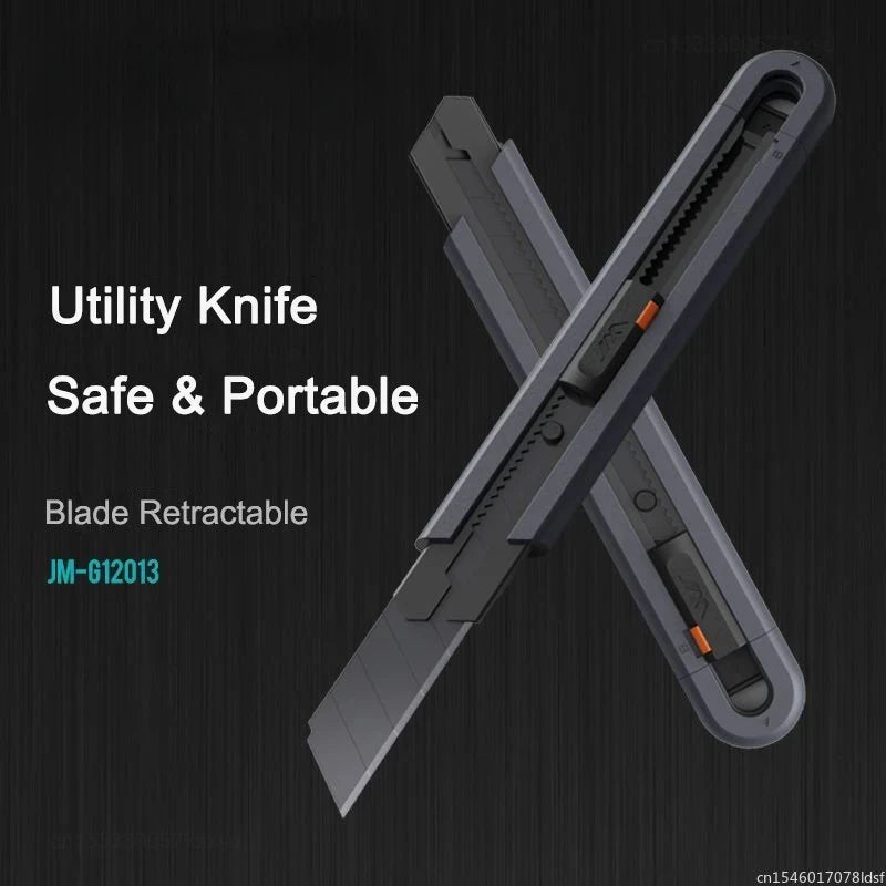 Jimihome Utility Knife with Safety Lock - Versatile Paper Cutter Tool