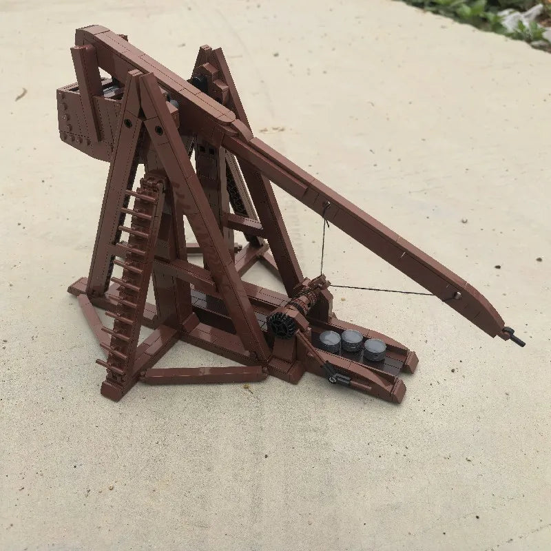 699PCS Trebuchet Building Blocks - Fun Medieval Catapult Model