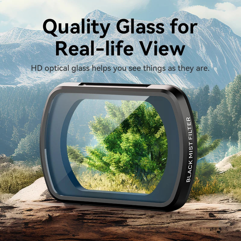 Ulanzi Black Mist Filter for DJI OSMO Pocket 3 - HD Optical Glass