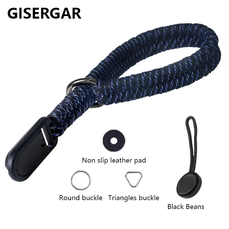 Adjustable Hand-Braided Camera Wrist Strap for Nikon, Canon, Sony