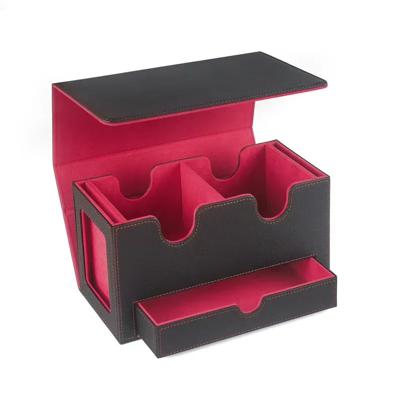 Commander Trading Card Deck Storage Box - Triple Sleeved TCG Case