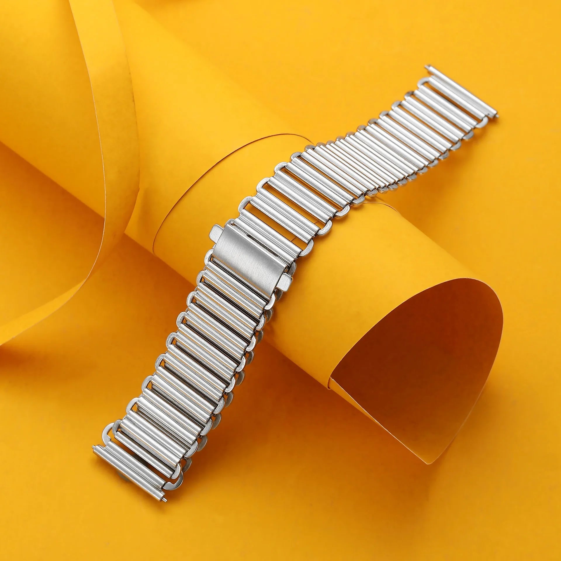 Universal Quick Release Stainless Steel Watch Strap - 18mm, 20mm, 22mm