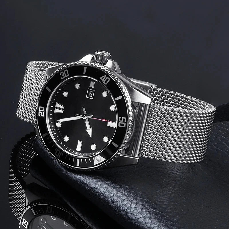Universal Milanese Watchband - 18mm to 24mm Stainless Steel Strap