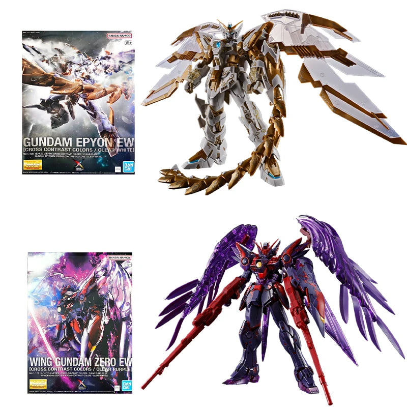 Bandai MG 1/100 Gundam Epyon EW & Wing Zero Plastic Model Kit