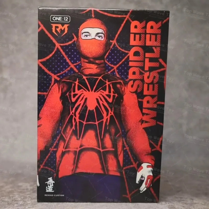 Tobey Maguire Spider Print Cloth Action Figure - 1/12 Scale