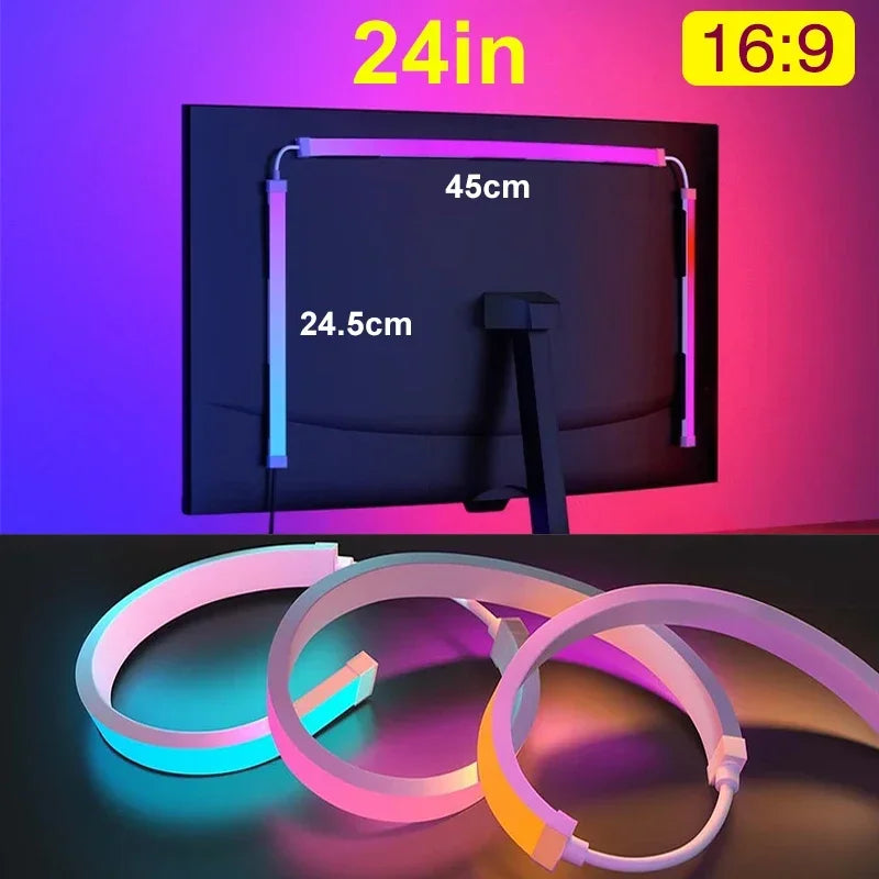 Immersive RGB LED Light Strip for Computer Ambilight & Sync