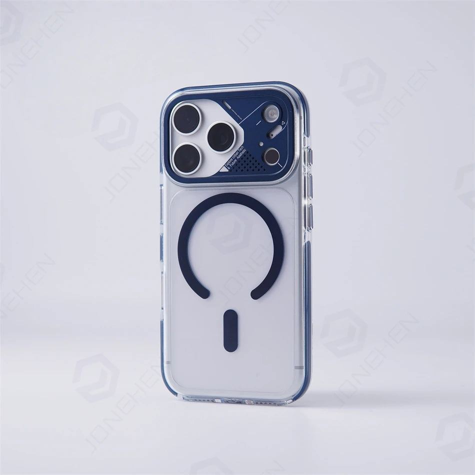 Transparent Magnetic Case for iPhone 17 Pro Max - Ultra-Thin Clear Cover