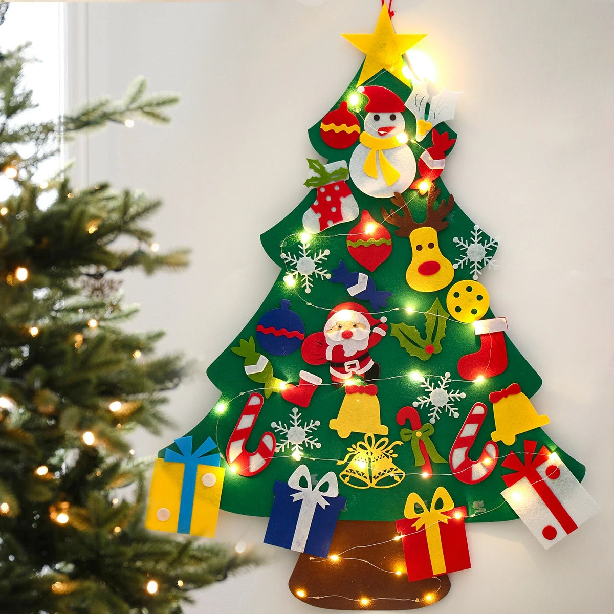 DIY Felt Christmas Tree - Festive Decoration for Kids & Family Fun
