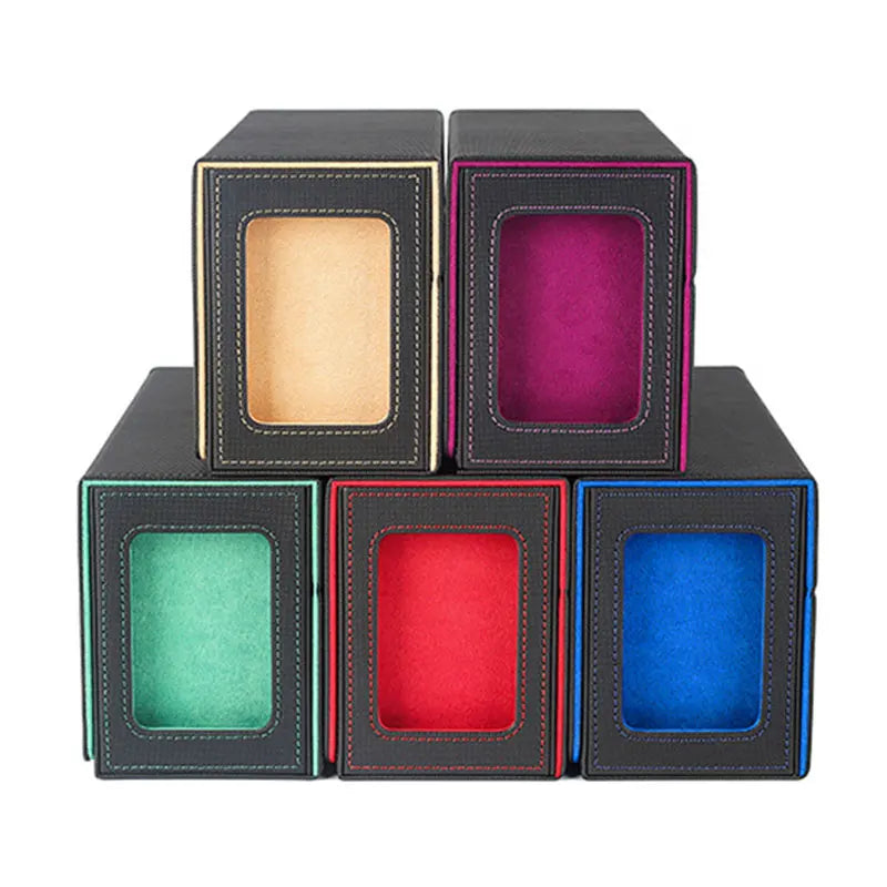 Commander Trading Card Deck Storage Box - Triple Sleeved TCG Case