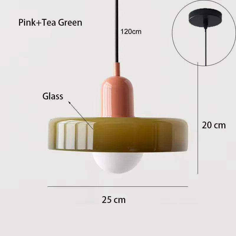 Ramalho Nordic Retro Glass Chandelier - Stylish Pendant Lighting