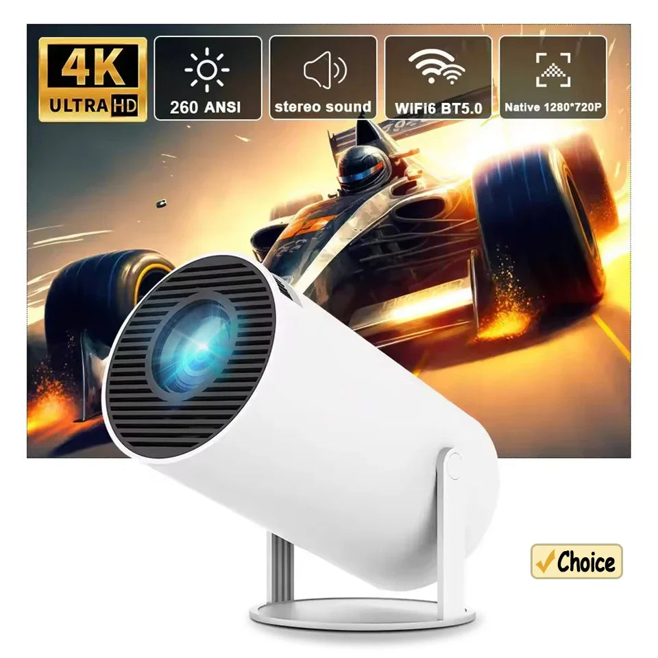 KaiAqua 4K Smart Projector - Premium Home Cinema Experience