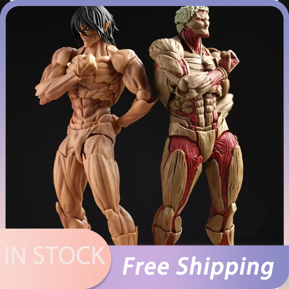 Armored Titan Action Figure - Premium PVC Model for Collectors