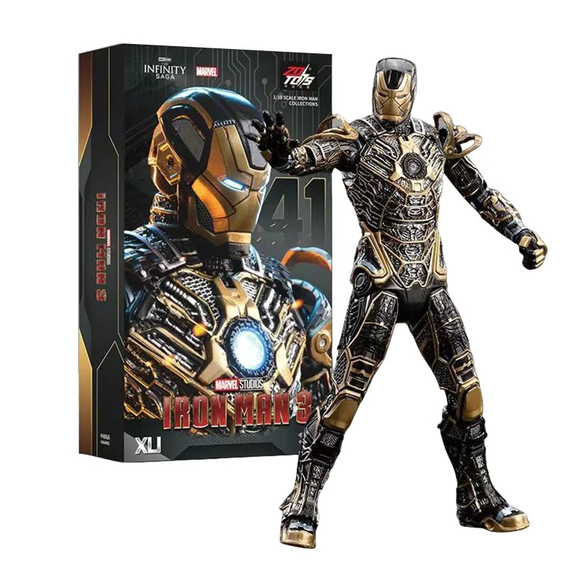 ZD Toys Iron Man Action Figures - 7" Fully Articulated Collectibles