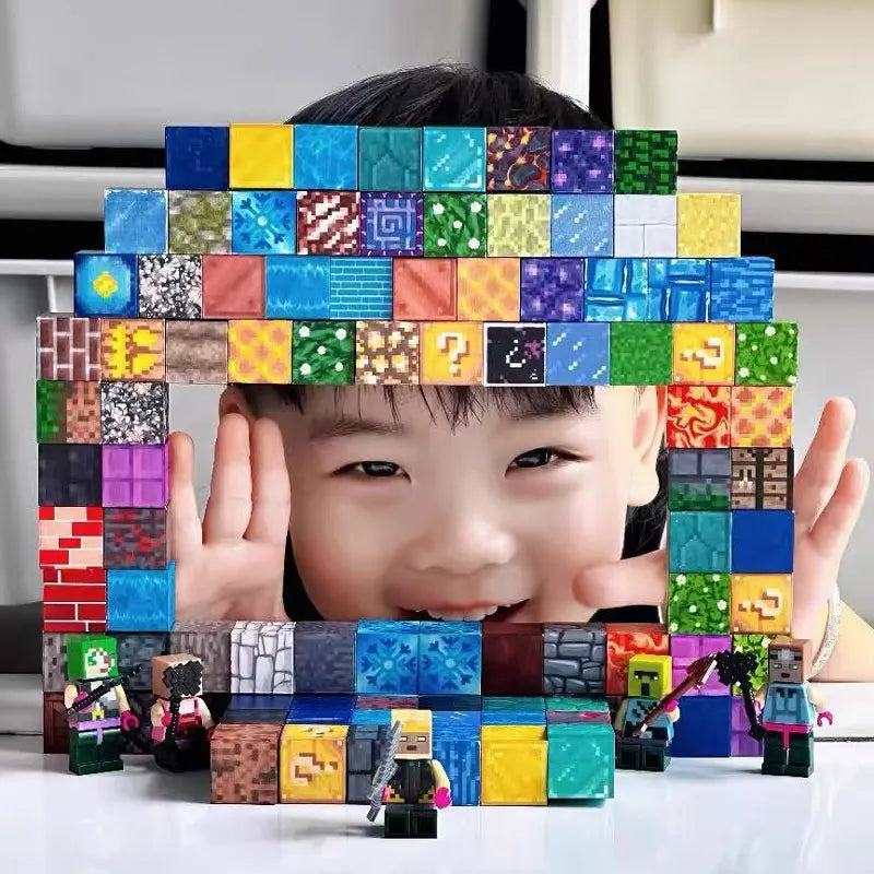 500PCS Magnetic Building Blocks - STEM Educational Toy Set for Kids