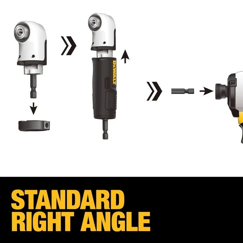 DEWALT FLEXTORQ Modular Right Angle System - Power Tool Accessories
