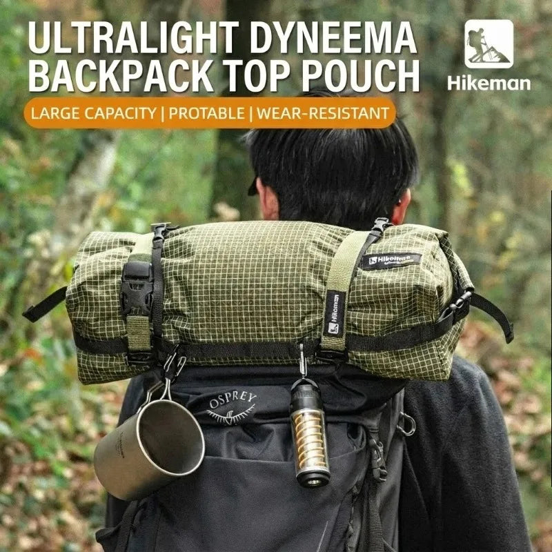 HIKEMAN Ultralight Dyneema Waterproof Backpack Expansion Pouch
