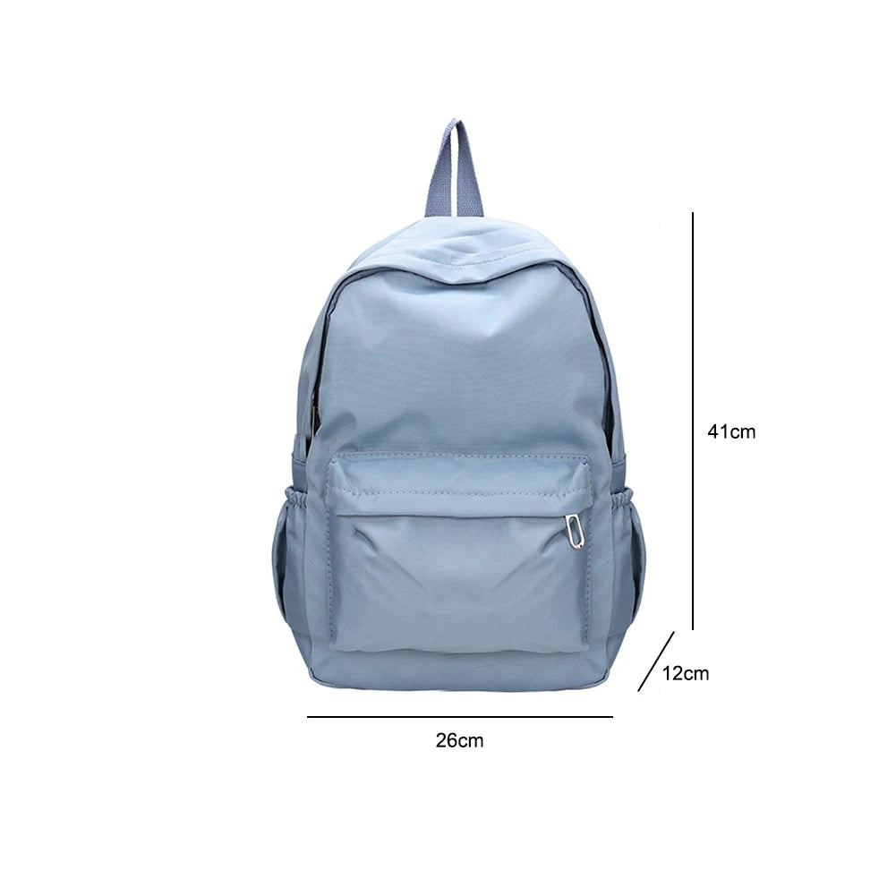 Stylish Women's Nylon Backpack - Large Capacity & Fashionable Design