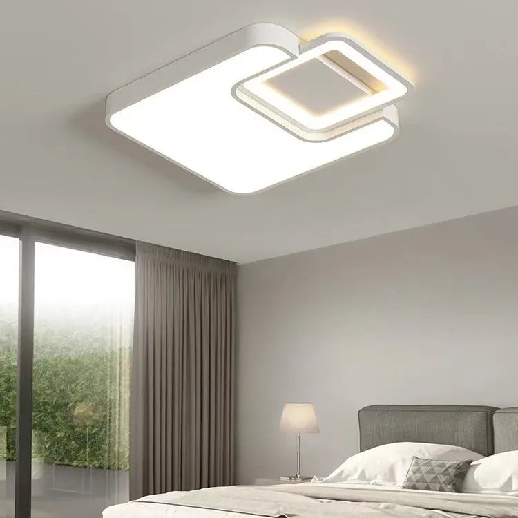 Modern Nordic Acrylic Ceiling Lamp - Elegant Living Room Lighting